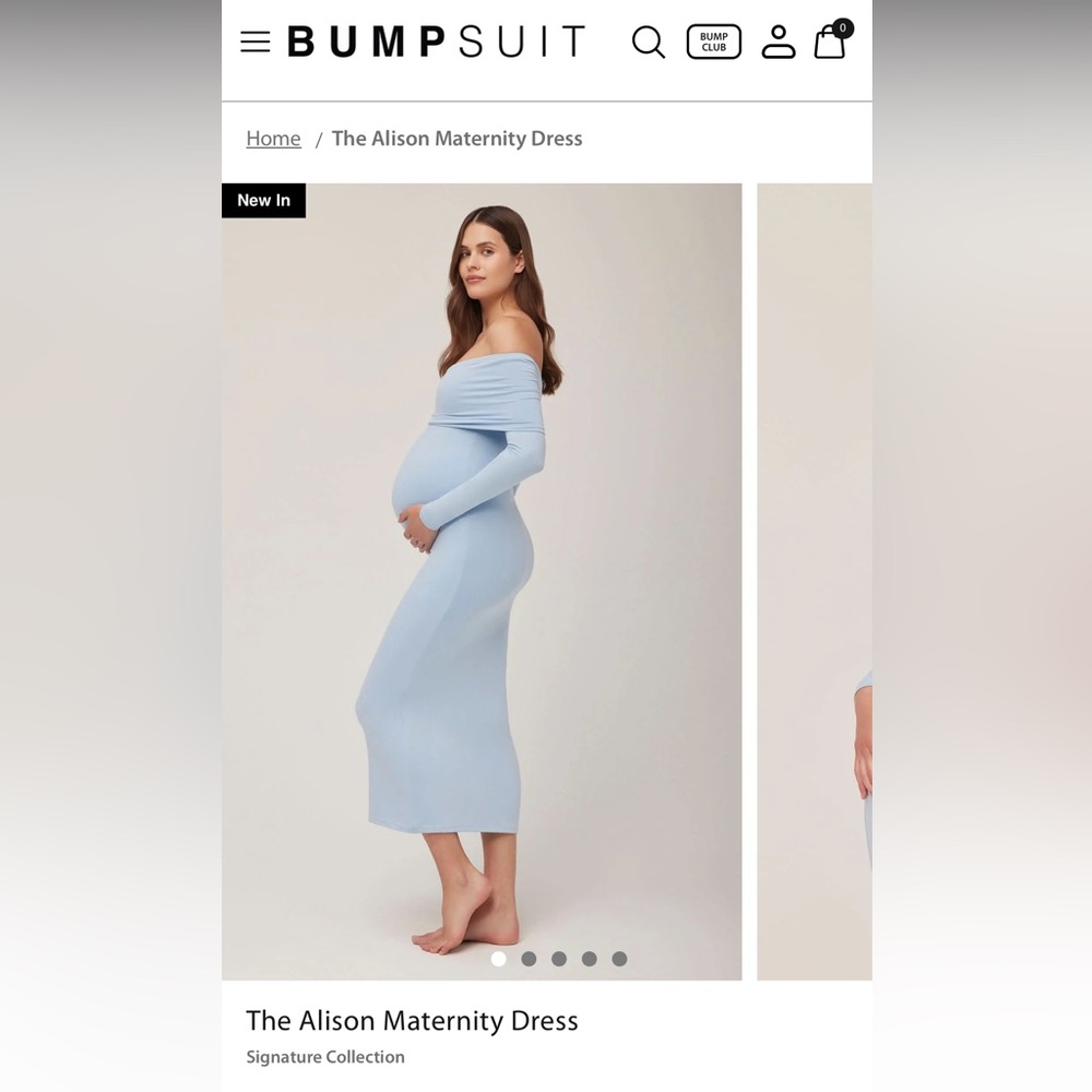Bumpsuit Alison maternity dress